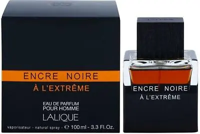 Encre Noire A L'extreme By Lalique Cologne For Men EDP 3.3 / 3.4 Oz New In Box • $28.63