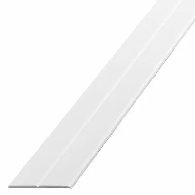 UPVC White Flexi Angle Trim Flexible Plastic Corner Protection Beading 5 Metre • £11.89