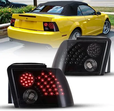 For 1999 2000 2001 2002 2003 2004 Ford Mustang LED Tail Lights Lamps Left+Right • $84.99