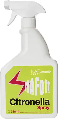 £15.50 • Buy NAF Off Citronella Fly Spray For Horses Insect Midge Fly Repellent Spray 