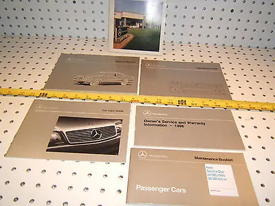 Mercedes 1996 C220/C280/C36 AMG W202 Owner's OEM 1 Set Of 6 Manuals/ PapersC220 • $177