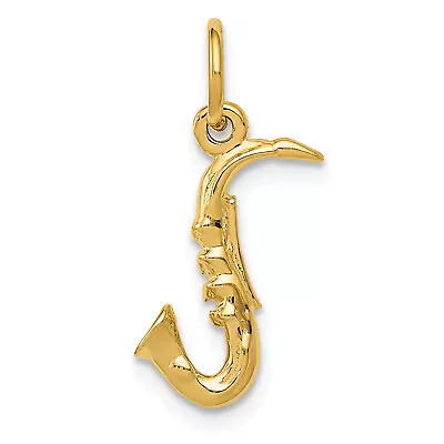 14k 3-D Saxophone Charm C1090 • £126.71