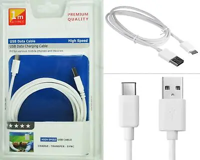 USB Type C 3.1 USB 2.0 New Data Cable Charger 1-3 M For Sony Xperia XA1 G3121 • £2.95