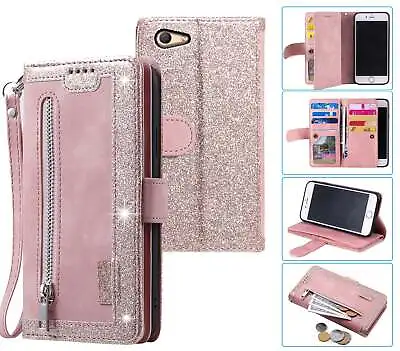 $13.50 • Buy Oppo A59 F1s All In One Suede Wallet Case Front Zip Pocket Lanyard