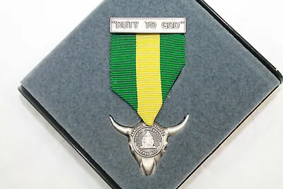 Duty To God Aaronic Priesthood LDS Mormon Boy Scout BSA Medal Ribbon Pin • $32