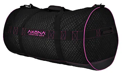 Akona Scuba Diving Stealth Mesh Duffle Bag Gear Magenta Pink AKB749MG • $79.95