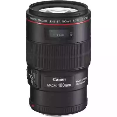 Canon Ef 100mm F2.8 L Macro Is USM • $1734.47