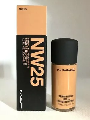 MAC Studio Fix Fluid Foundation Fond De Tient NC & NW SELECT YOUR SHADE RRP $55 • $44