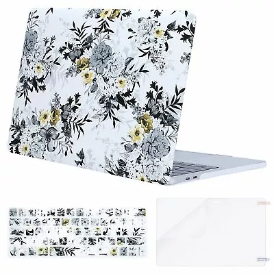 Mosiso Marble Hard Case For Macbook Pro 13 Touch Bar A2159 A1706 2017 2018 2019 • $18.99