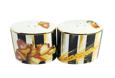 MacKenzie Childs PHEASANT RUN SALT & PEPPER SET NEW BOX PORTUGAL 902011202 • $80