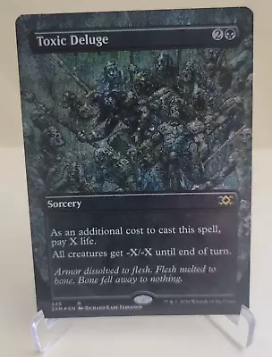 X1 Mtg Toxic Deluge Foil Borderless Double Masters 345 Nm • $27.95