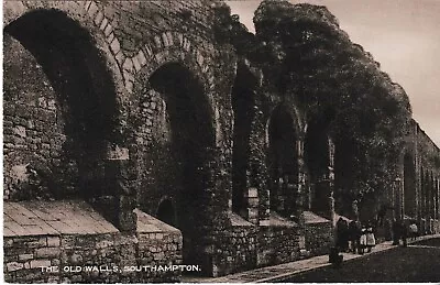 Southampton - Old Walls - F G O Stuart Post Card • £1.25