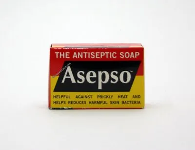 Asepso The Antiseptic Soap 80g - 100% Original - UK - Bulk Buy Available • £7.95
