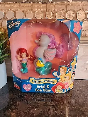 Vintage Disney ARIEL & SEA STAR Little Mermaid Seahorse My First Princess Set  • $7.59