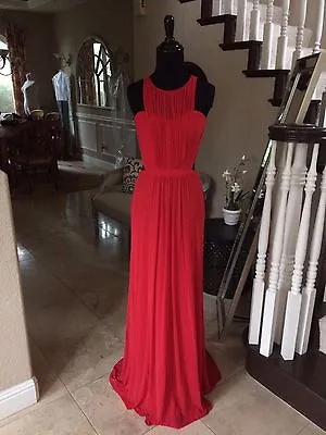 $299 Nwt Red Abbi Vonn By La Femme Prom/pageant/formal Dress/gown #0188 • $39
