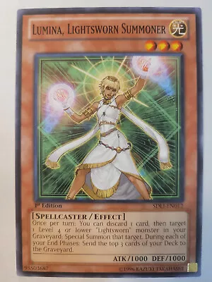 Lumina Lightsworn Summoner Sdli-en012 - 1st Edition Yu-gi-oh - Nm • $1.47