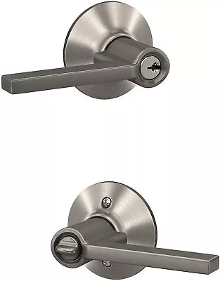 Schlage F51A LAT Latitude Door Lever Keyed Entry Lock • $24.99