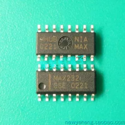 20 PCS MAX232CSE SMD MAX232 RS-232 Drivers/Receivers New • $2.18