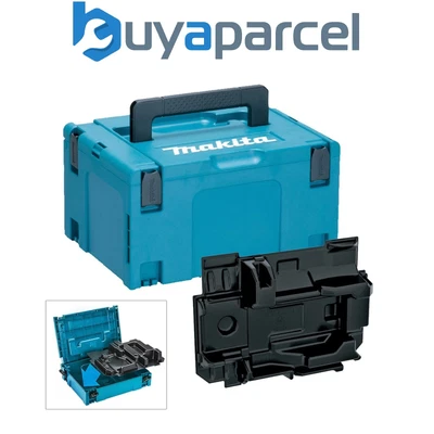 £33.87 • Buy Makita 18v Cordless 18v Brushless Planer Makpac Tool Case And Inlay For DKP181