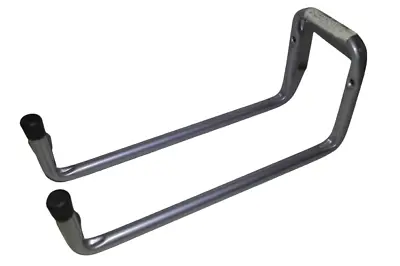 Storage Hook Bike Ladder Double Arm Lawnmower Tools Timber Wall Mounted 250mm • £10.46