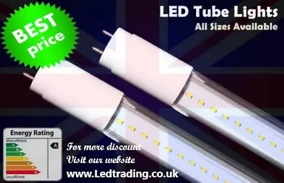 LED Replacement Tube LightsG13T8 2ft/3ft/4ft size Available • £7.50