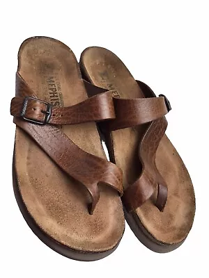 Mephisto Helen Cork Sandals Brown EUC Women’s EU 41 | US 11 • $49