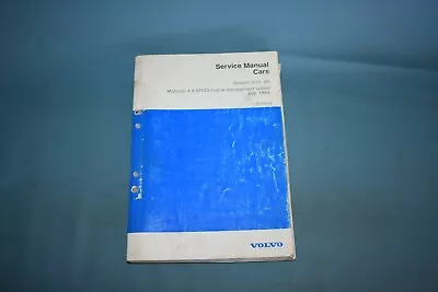 1994 Volvo 850 Motronic 4.3 SFI/DI Engine Management Service Repair Manual Book2 • $43.69