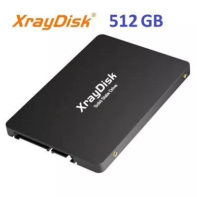 XRayDisk 512GB SSD For Laptop 2.5  SATA3 128GB 240GB 120GB 256GB 480GB 512Gb 1TB • £24.90