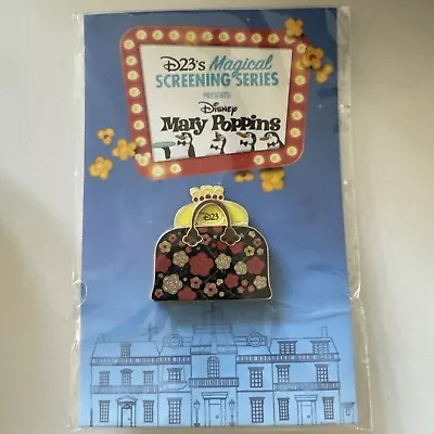 D23 Mary Poppins Magical Screening Series Carpet Bag Disney Pin • $64.89