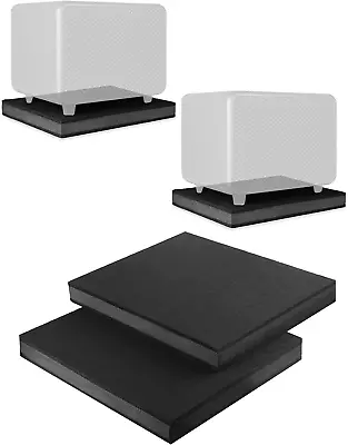 2-Pack For 8''- 10'' Studio Monitor Noise Isolation Pads Subwoofer Platform Spea • $47.56