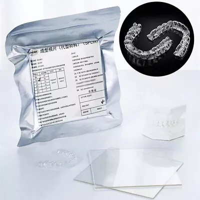 Dental Lab Splint Slice Vacuum Forming Sheet Soft Hard Thermoforming Material • $14.07