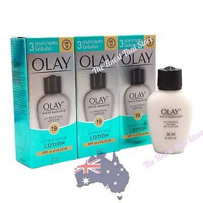 Olay White Radiance UV Whitening Lotion SPF 19  30ml Pack 3  [ Ship From AU ] • $34.90