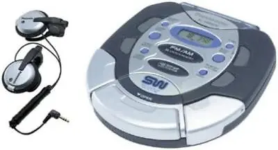 Retro Panasonic Portable CD Player (SL-SW660VP-K) • £399.99