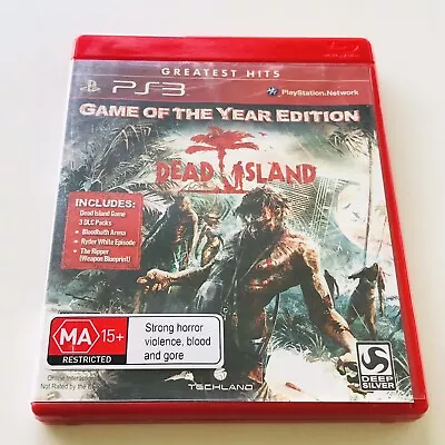 Dead Island Sony PlayStation 3 Video Game W' Manual Game Of The Year Edition R4 • $9.95