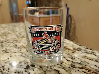 $10 • Buy St Louis Cardinals Busch Stadium Final Season '66-'05 Double Old-fashioned Glass