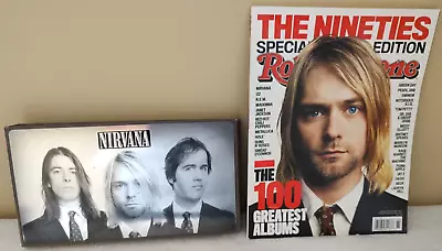 Nirvana With The Lights Out 3 CD/1 DVD Set Rolling Stone Magazine Kurt Cobain  • $19.99