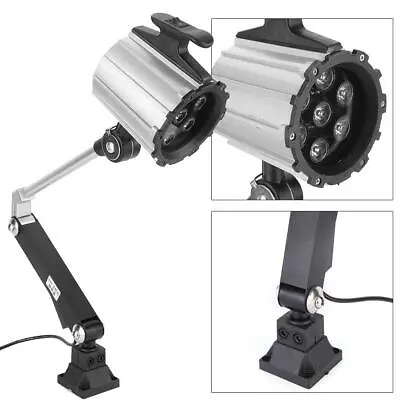 LED Work Light Lamp 7W Lumen 24V For Lathe CNC Drilling Milling Machine YS • £40.14