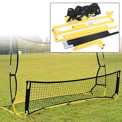 £62.40 • Buy NEW 2-in-1 Football Rebound Net Football Rebounder Net Training Kickback Soccor!
