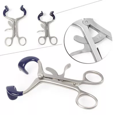 Dental Mouth Opener Intraoral Gag Cheek Lip Retractor 5.5  4.5  Stainless Steel • £16.27