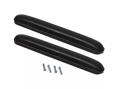 Heavy Duty Full Length (13-7/8 ) Wheelchair Arm Pads Black (Pair) Universal: F • $26.48