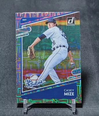 Casey Mize Vector Holo Foil The Rookies 2021 Donruss Card #TR-5 Detroit Tigers • $1.75