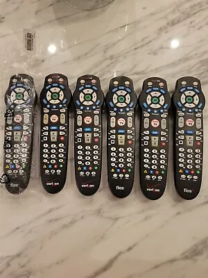 Lot Of SIX Universal Verizon Fios TV Remote Controls For All Set Top Boxes!!! • $22.99