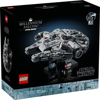 LEGO Star Wars 75375 Millennium Falcon - Brand New & Sealed FREE POSTAGE • $119