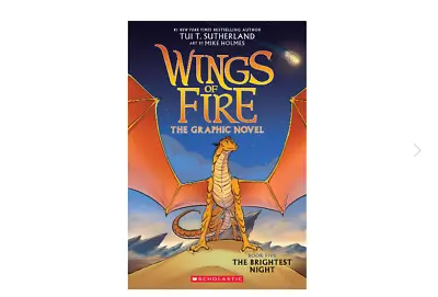 $11.59 • Buy Wings Of Fire The Brightest Night Graphic Novel Dragon English Dragonet Prophecy