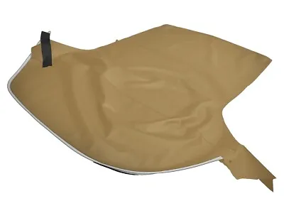 Fits: VW Volkswagen Beetle 1958-62 Soft Top (reuse Glass) TAN Pinpoint • $299