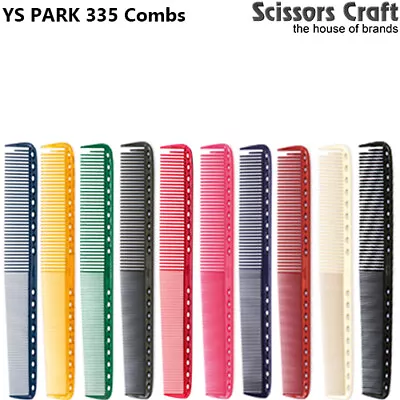 YS Park 335 Professional Hairdressing Cutting Combs All Colours  • £17