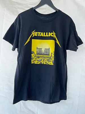 Metallica North America 2023 Tour Merch Concert T-shirt Metal Rock Tee Black • $19.99