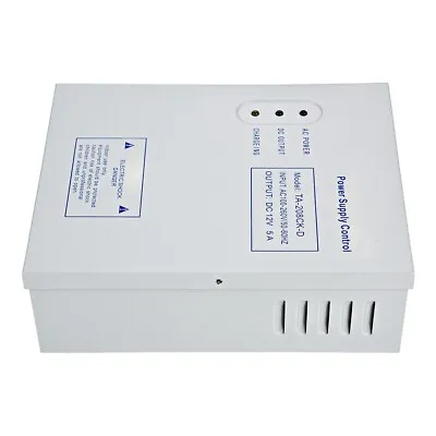 DC 12V 5A Power Supply Control Controller For Door Entry Access Control System • £41.33