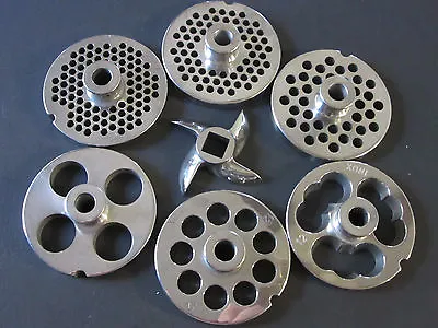 PICK YOUR SIZE #12 Meat Grinder Food Chopper Plate Disc Knife With HUB 2 3/4   • $13.75