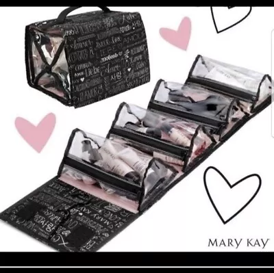 Mary Kay Travel Roll-Up Bag ~ Detachable Compartments Zippers-Free Shipping 💞 • $16.99